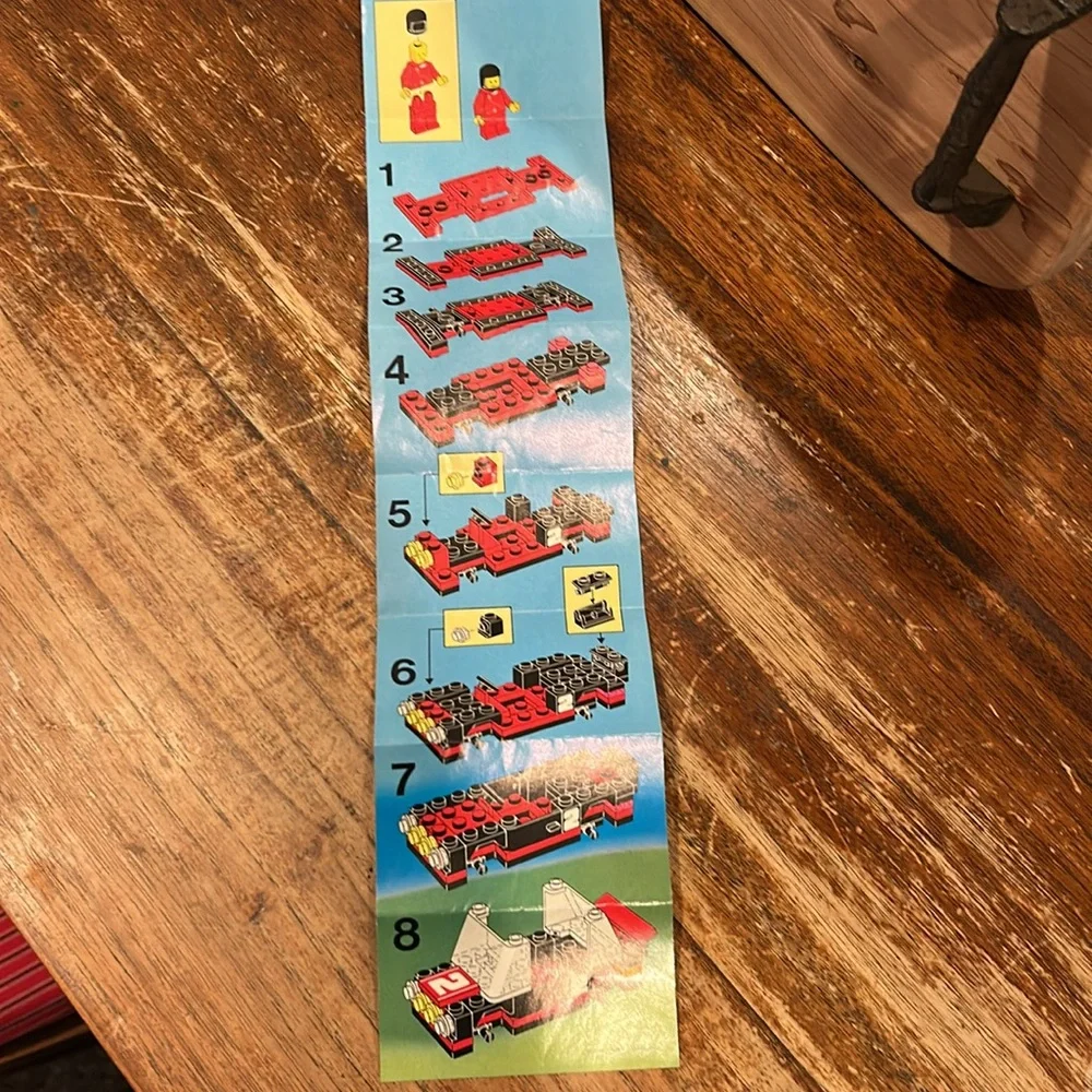 Retired LEGO Set 1496: Rally Car